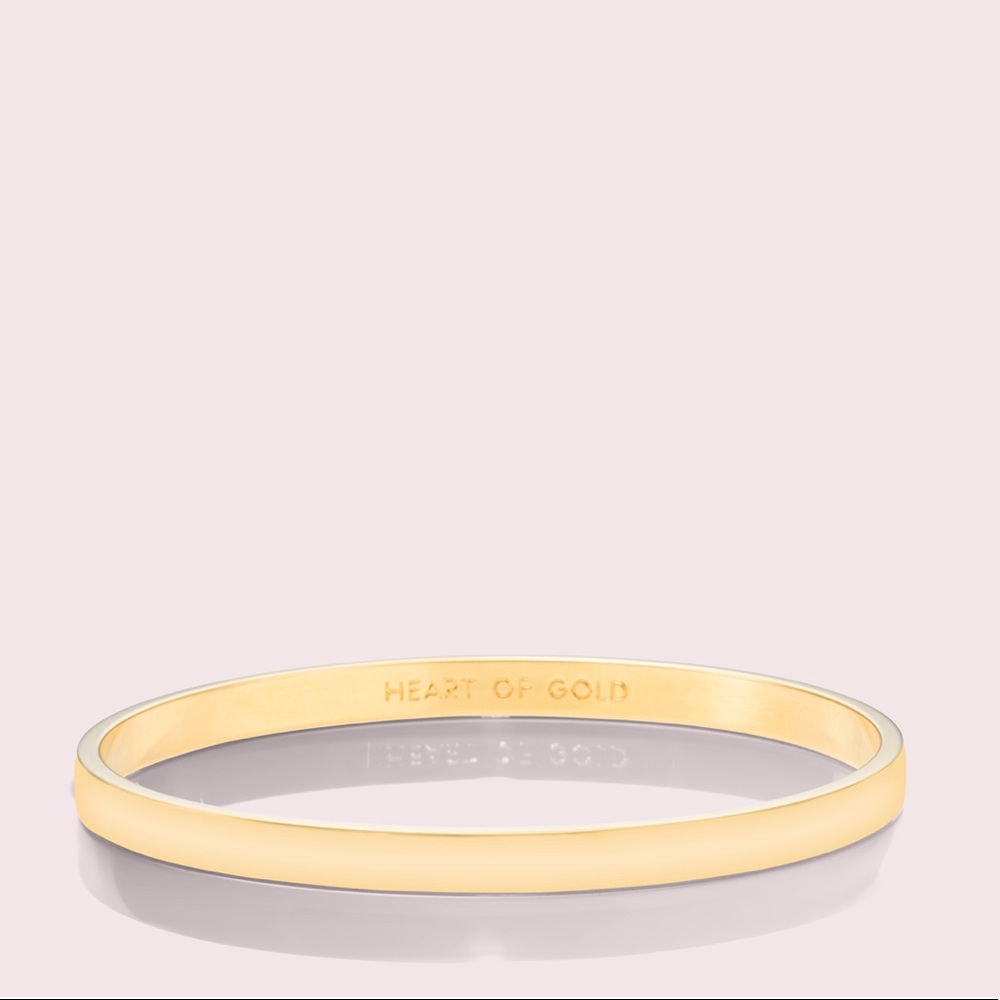 kate spade Heart Of Gold Idiom Bangle